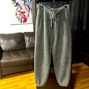 NWT. Skims teddy jogger in gunmetal.  Size S/M.